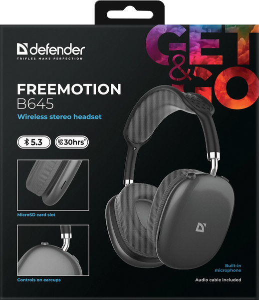 Беспроводные наушники Defender FreeMotion B645 / 63645