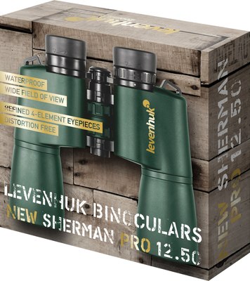 Бинокль Levenhuk New Sherman Pro 12x50 / 84697
