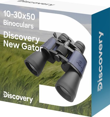 Бинокль Levenhuk Discovery New Gator 10–30x50 / 84630