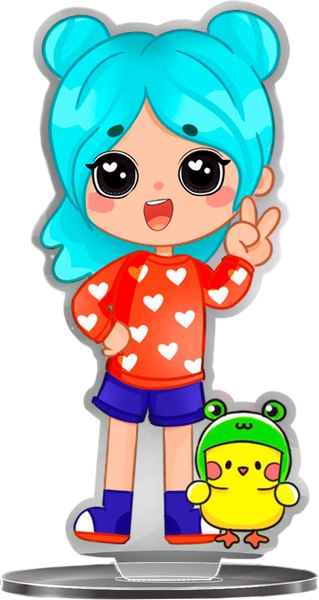 Фигурка коллекционная Happy Valley Токи боки. Рита. С наклейками / 10607395 - фото