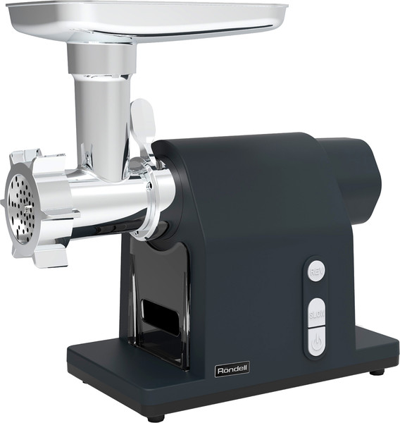 Мясорубка электрическая Rondell RDE-1452 (графит/серебристый) - фото