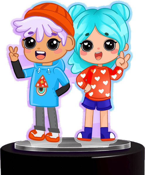 Фигурка коллекционная Happy Valley Токи боки. Друзья. С наклейками / 10607399 - фото