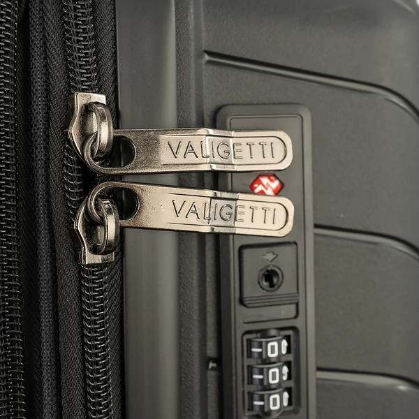 Чемодан на колесах Valigetti 344-PP20/3-24BLK