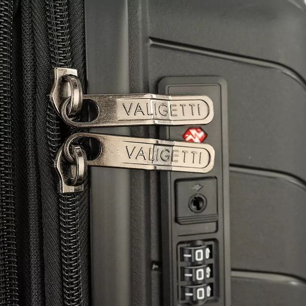 Чемодан на колесах Valigetti 344-PP20/3-28BLK