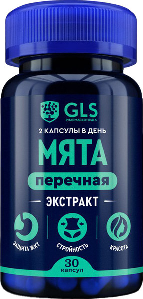 Пищевая добавка GLS Pharmaceuticals Экстракт Мяты перечной №30 - фото