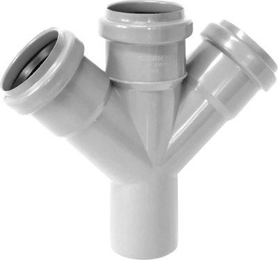 Крестовина внутренней канализации Valfex 50/50/50 45 / 27105050 - фото