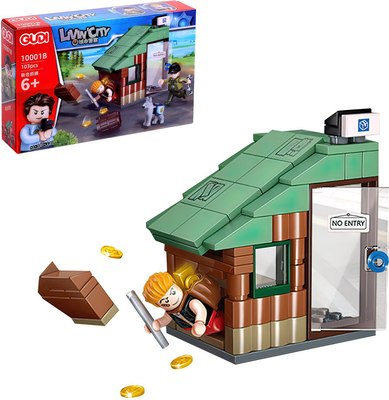 Конструктор Gudi Полиция. Побег из здания 10001 / 10855625