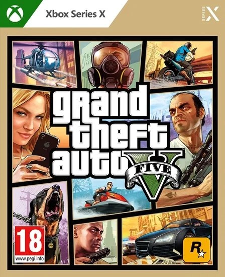 Игра для игровой консоли Microsoft Xbox Series X Grand Theft Auto V - фото