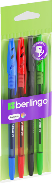 Набор шариковых ручек Berlingo Tribase grip / CBp_10204