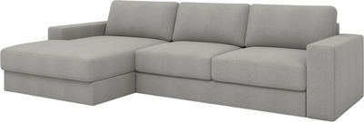 Диван угловой Rivalli Дискавери + оттоманка левая - фото