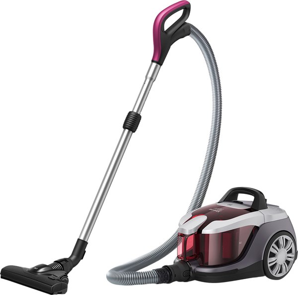Пылесос BQ VC1610C (серый/фиолетовый) - фото