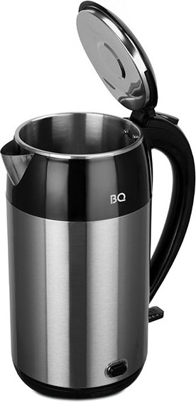 Электрочайник BQ KT2030SW (черный/сталь)