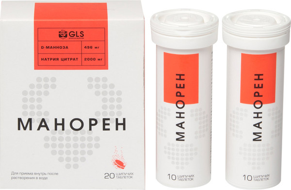 Комплексная пищевая добавка GLS Pharmaceuticals Манорен №20