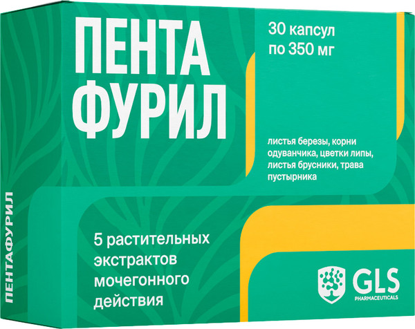 Пищевая добавка GLS Pharmaceuticals Пентафурил №30 - фото
