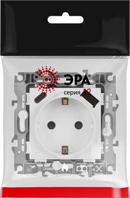 Розетка ЭРА 12-4108-01М / Б0067711