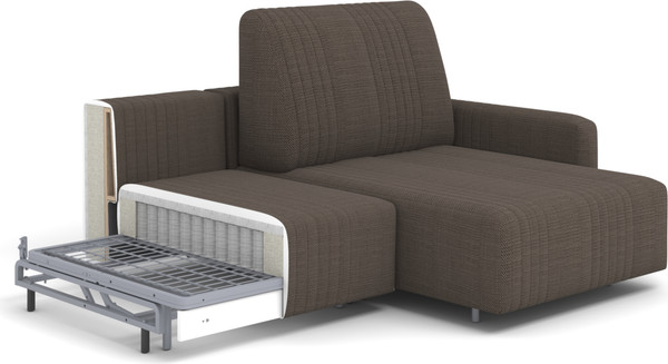 Диван угловой Rivalli Уолтер УП 1000 + оттоманка