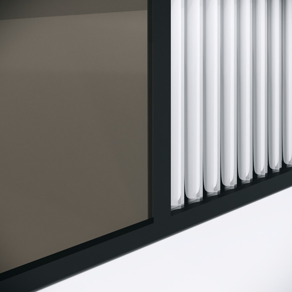 Душевая стенка Niagara Nova NG-481-90FBLACK 90x200