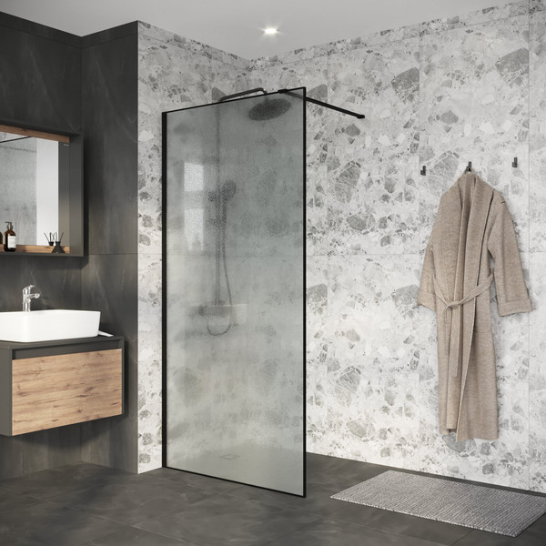 Душевая стенка Niagara Nova NG-781-10BLACK 100x200