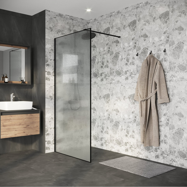 Душевая стенка Niagara Nova NG-781-10BLACK 100x200