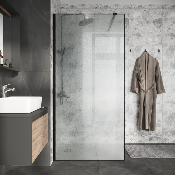 Душевая стенка Niagara Nova NG-781-90BLACK 90x200