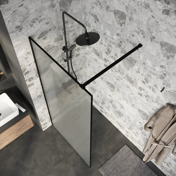 Душевая стенка Niagara Nova NG-781-12BLACK 120x200