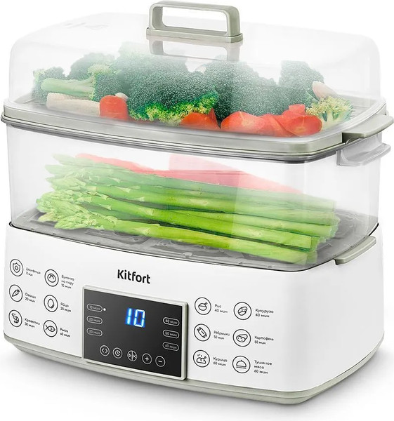 Пароварка стационарная Kitfort КТ-6431 - фото