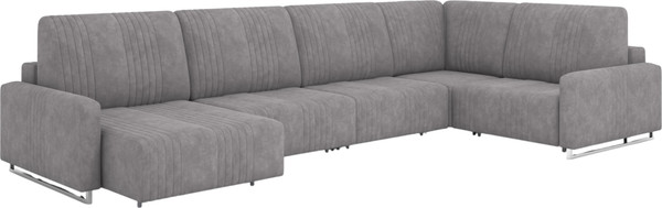 Диван П-образный Rivalli Уолтер УП 1000 + 1000 + оттоманка + угловая секция + 1000 - фото