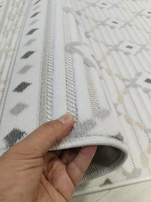 Коврик Radjab Carpet Сканди Сизаль Прямоугольник 10706A / 12248RK