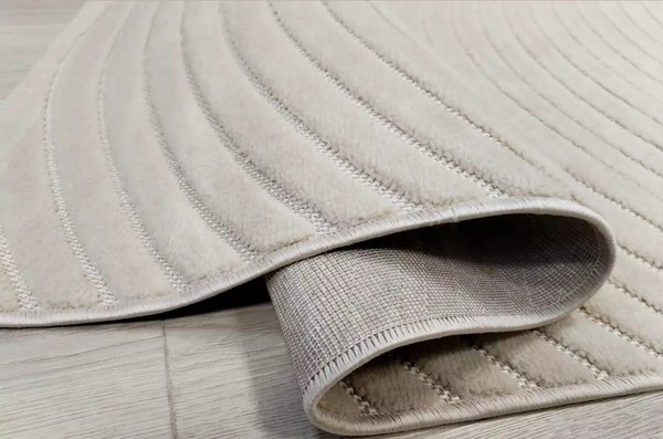 Коврик Radjab Carpet Сканди Сизаль Прямоугольник 10937B / 12233RK