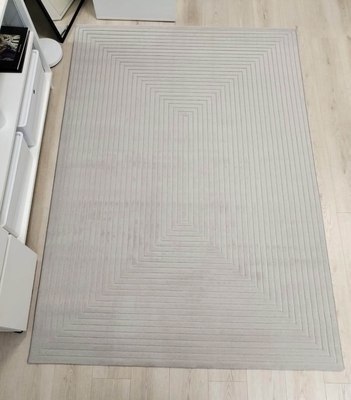 Коврик Radjab Carpet Сканди Сизаль Прямоугольник 10936B / 12223RK