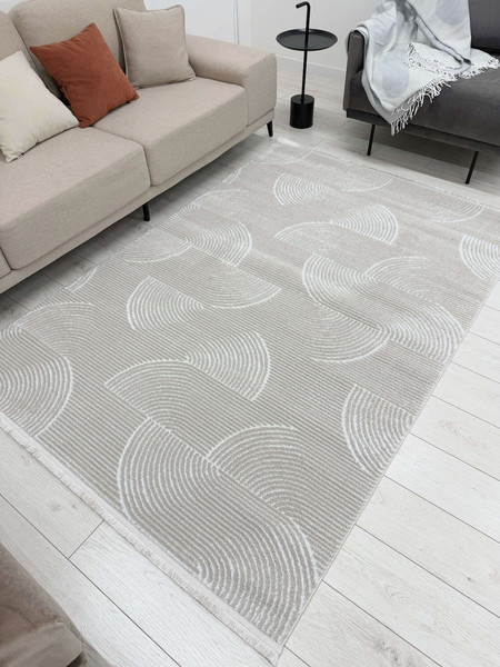 Коврик Radjab Carpet Аврелия Прямоугольник HL600A / 12328RK