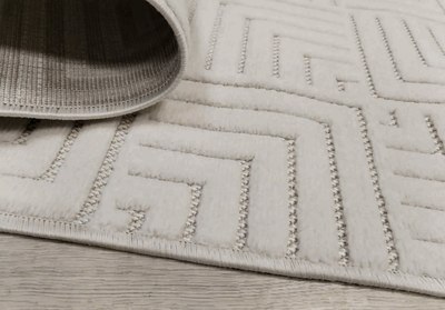 Коврик Radjab Carpet Сканди Сизаль Прямоугольник 10658A / 12288RK