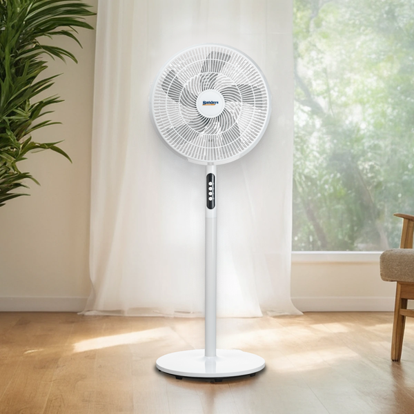 Вентилятор Sundays Home W-FS16628BP (белый)