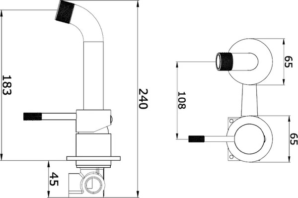 Смеситель Vieir V403513F