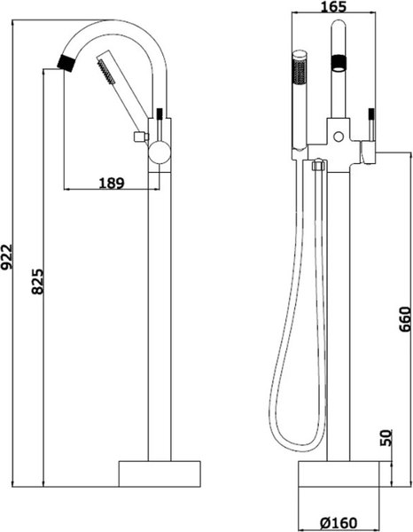 Смеситель Vieir V403534G