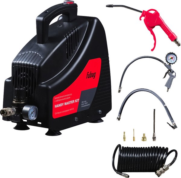 Воздушный компрессор Fubag Handy Master Kit + 5 / OL195/5 - фото