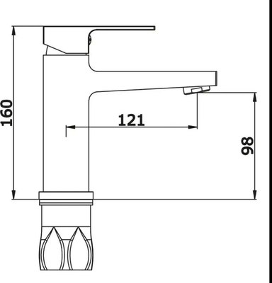 Смеситель Vieir V393511