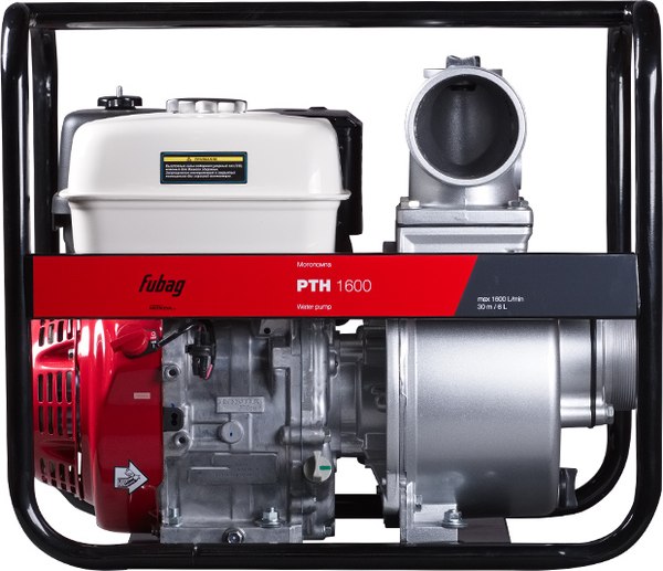 Мотопомпа Fubag PTH 1600