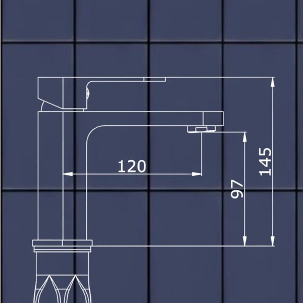 Смеситель Vieir V283511S