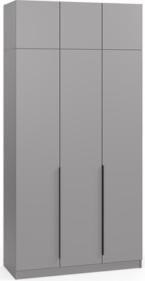 Шкаф Soma Lord Black 3-х створчатый 120x240 - фото