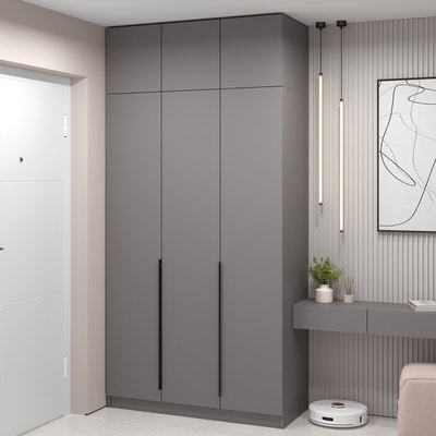 Шкаф Soma Lord Black 3-х створчатый 120x240