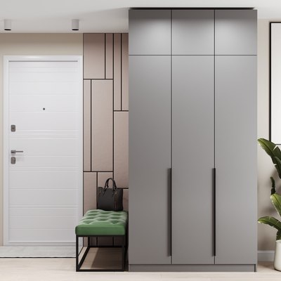 Шкаф Soma Lord Black 3-х створчатый 120x240