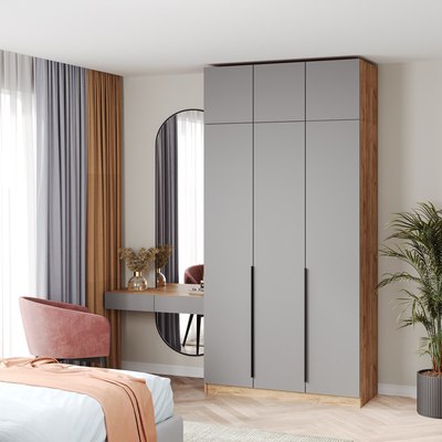 Шкаф Soma Lord Black 3-х створчатый 120x240