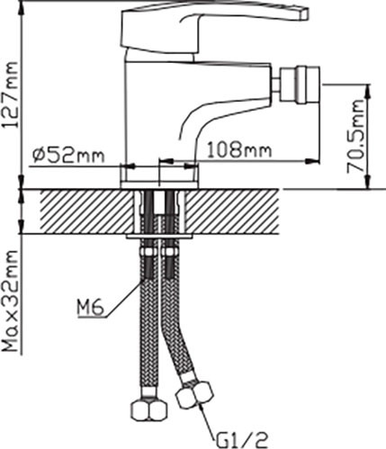 Смеситель Potato P5022
