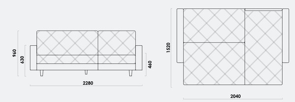 Диван угловой Rivalli Лондон