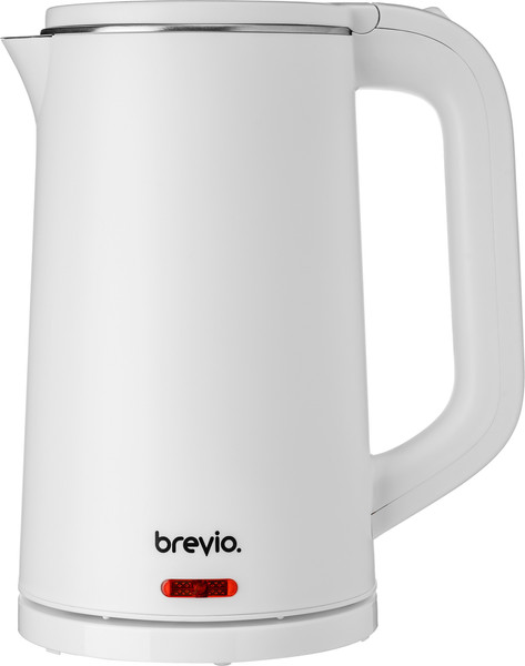 Электрочайник Brevio Steel Kettle BV4200 (белый)