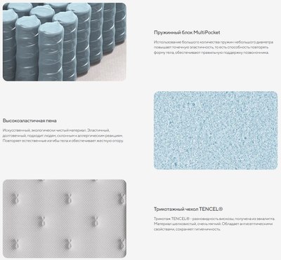 Матрас Сонум Next Hard 200x200