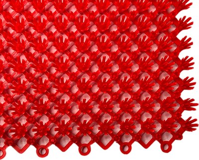 Коврик грязезащитный Пластизделие Из полиэтиленового модуля 40x56