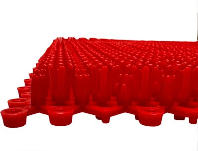 Коврик грязезащитный Пластизделие Из полиэтиленового модуля 40x56