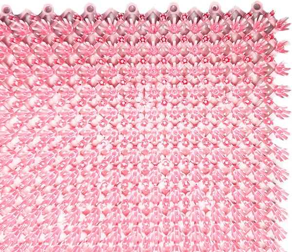 Коврик грязезащитный Пластизделие Из полиэтиленового модуля 40x56